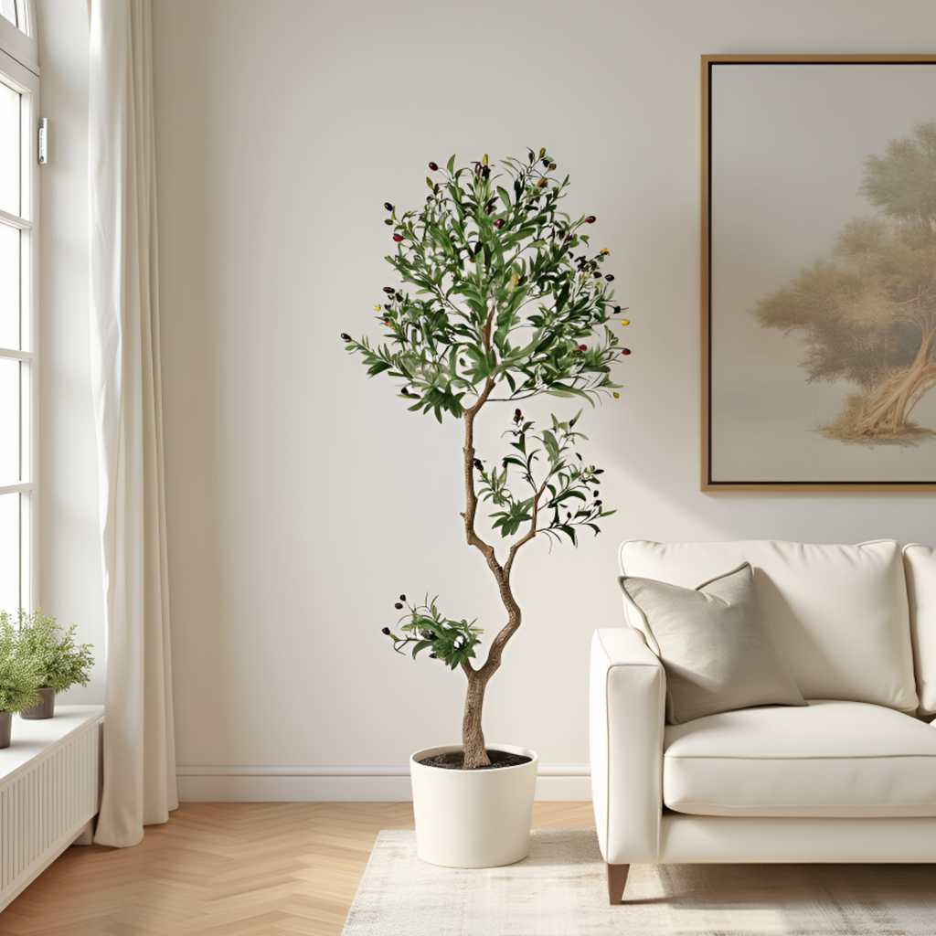 Faux Olive Tree 6 Ft