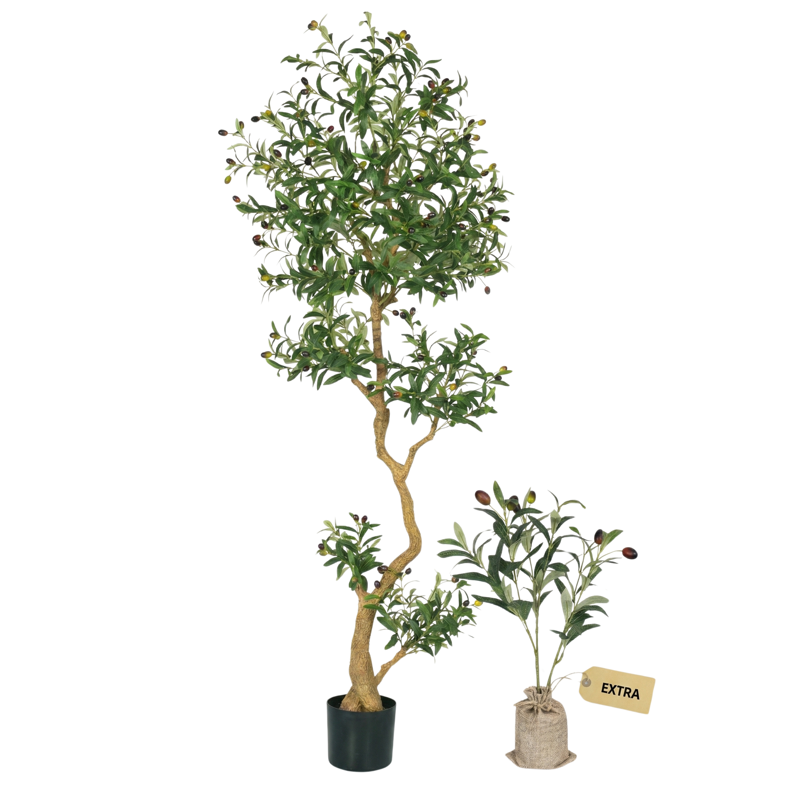 Faux Olive Tree 7 Ft