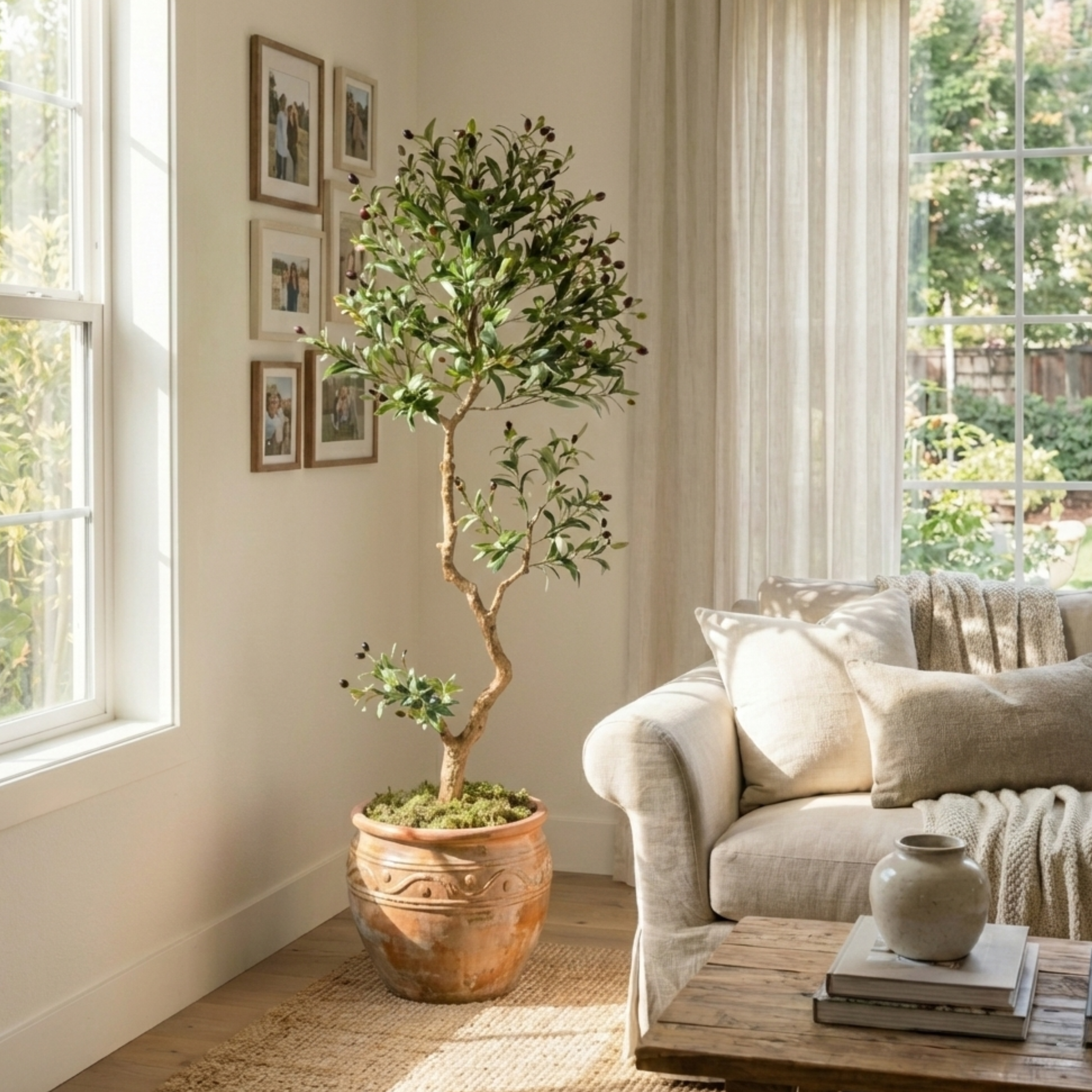 Faux Olive Tree 6 Ft