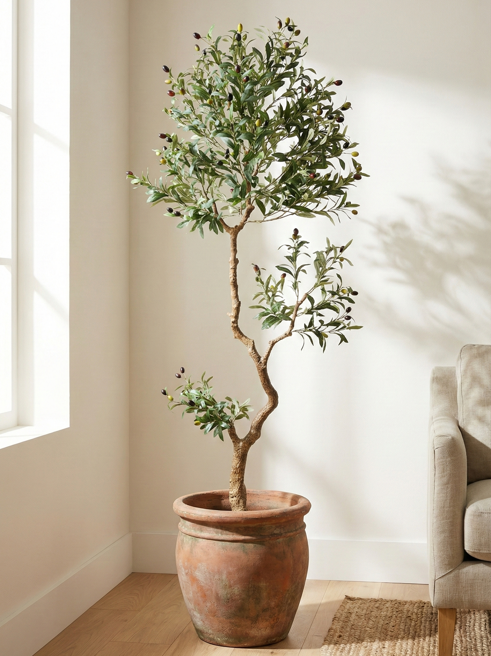 Faux Olive Tree 6 Ft