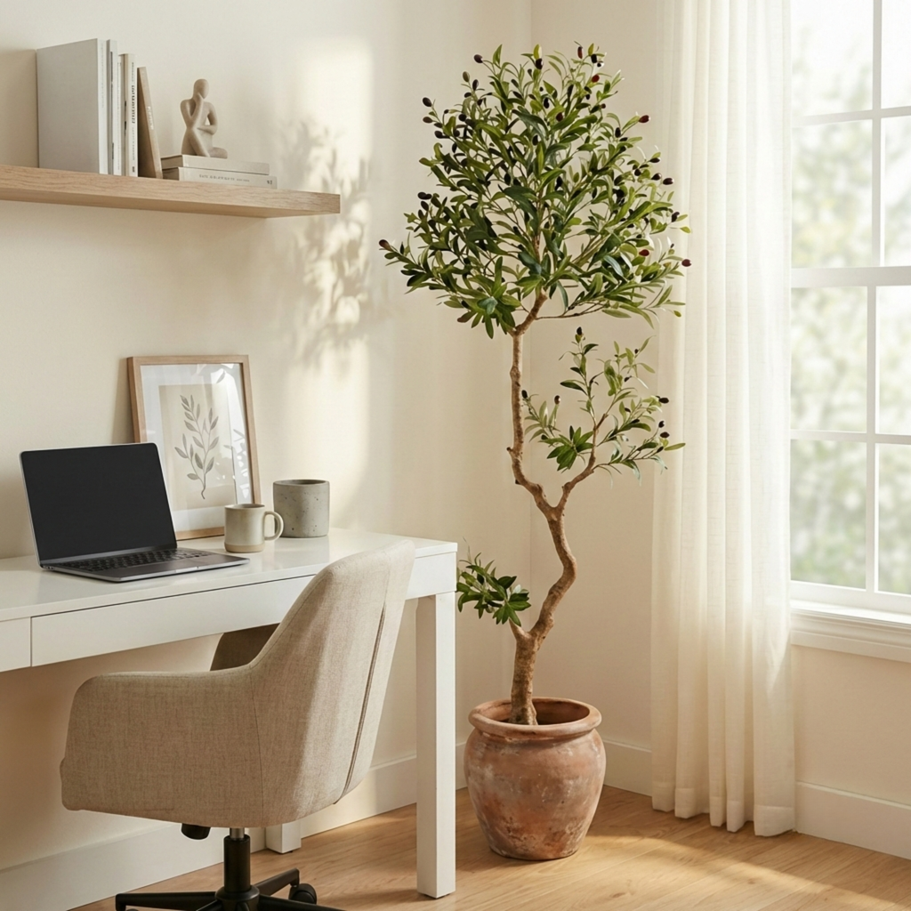 Faux Olive Tree 6 Ft