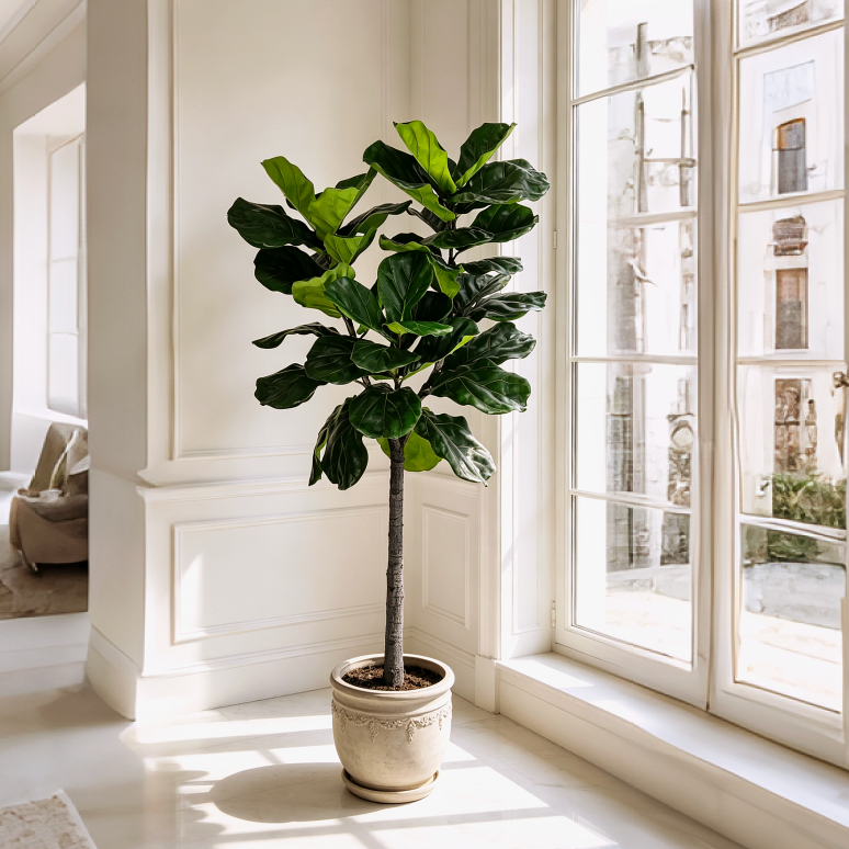 Faux Fiddle Leaf Fig Tree 6 Ft
