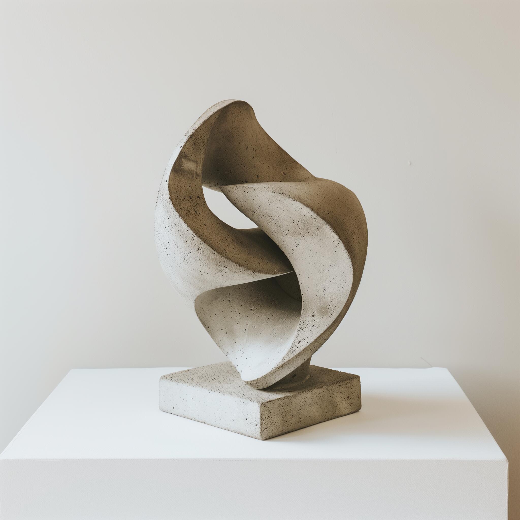 Grey Infinity Sculpture